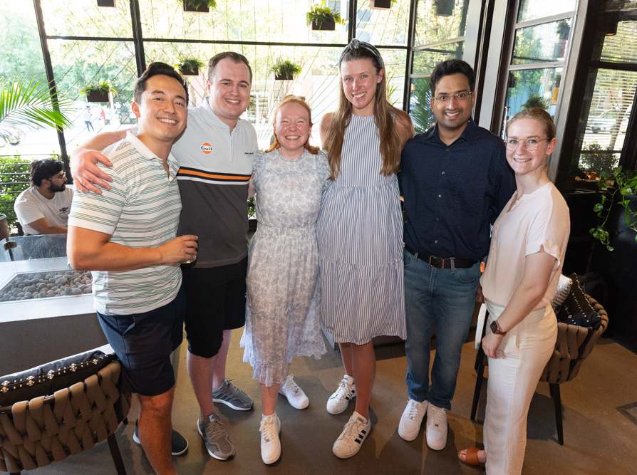Citadel team members at a gathering in Austin