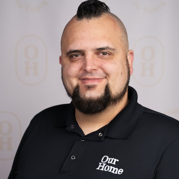 Corporate headshot from an on-site station