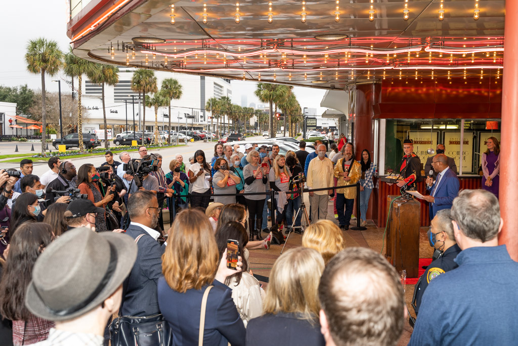 Brand activation, River Oaks Theater, Houston